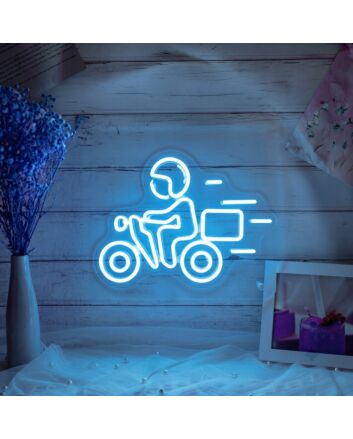 Food Delivery Neon Sign