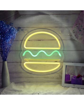 Burger Neon Sign