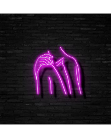 A Thinker Neon Sign