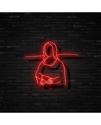 Mona Lisa Neon Sign