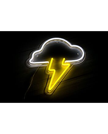 Storm Cloud Sign Neon Sign