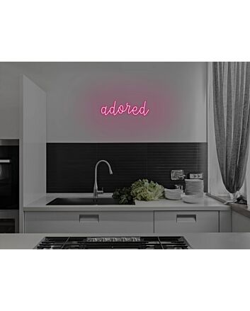 Adored Neon Sign