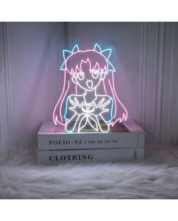 Anime Love You Girl Neon Sign
