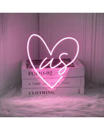 Us Neon Sign