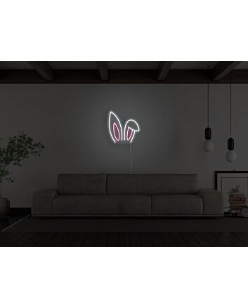 Bunny Ears Neon Sign