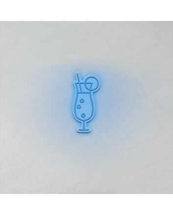 Cocktail Glass LED Sign