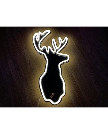 Deer Head Neon Sign