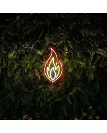 Flame Neon Sign