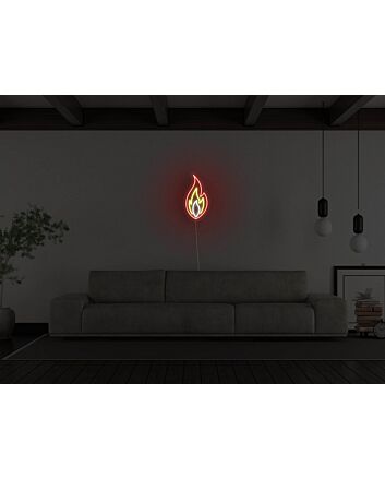 Flame Neon Sign