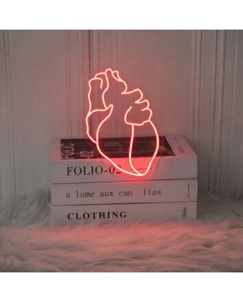 Human Heart Neon Sign