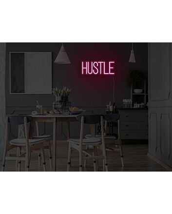 Hustle Neon Sign