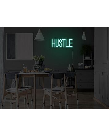 Hustle Neon Sign