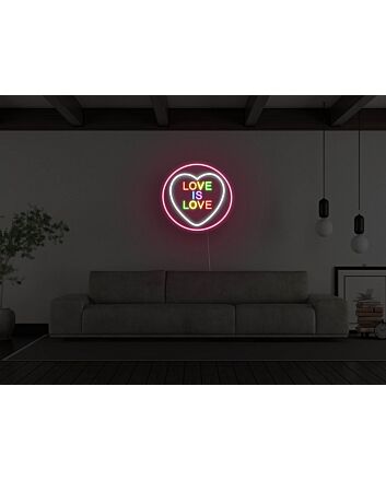 Love Is Love Neon Sign