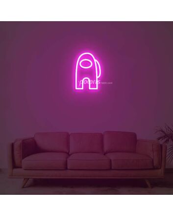 Among Us Neon Sign