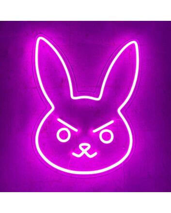 Dva Bunny Neon Sign