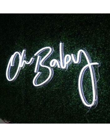 Oh Baby Neon Sign
