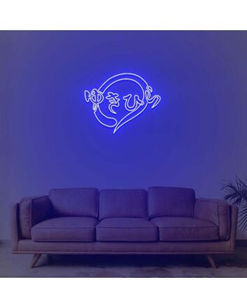 Persona 5 Food War Neon Sign