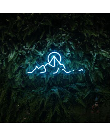 Sunrise In The Hills Neon Sign