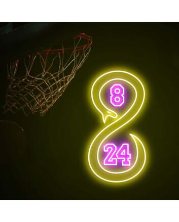 The Undefeated 824 Neon Sign