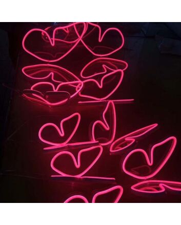 3D Butterfly Neon Sign