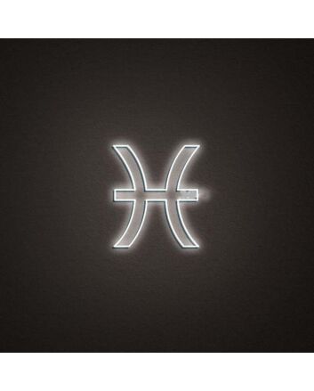 Pisces Zodiac Neon Sign
