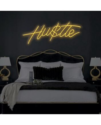 Hustle Neon Sign