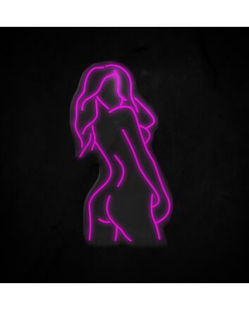 Female Pose Neon Sign
