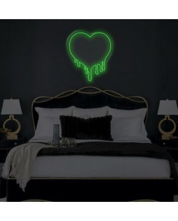 Melting Heart Neon Sign
