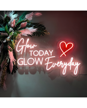 Illuminate Your Day  Shine Every Moment - Neon Sign