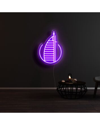 Dubai City Icon Neon Sign