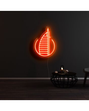 Dubai City Icon Neon Sign