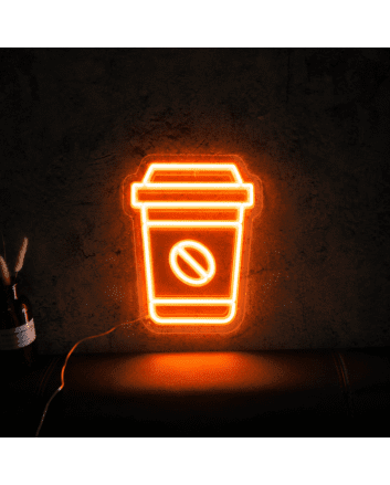 Hot Coffee Neon Sign