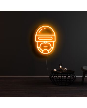 Robocop Neon Sign