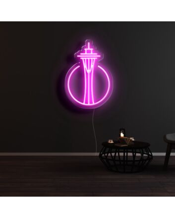 Seattle City Icon Neon Sign