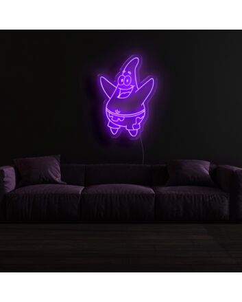Spongebob Patrick Star Neon Sign