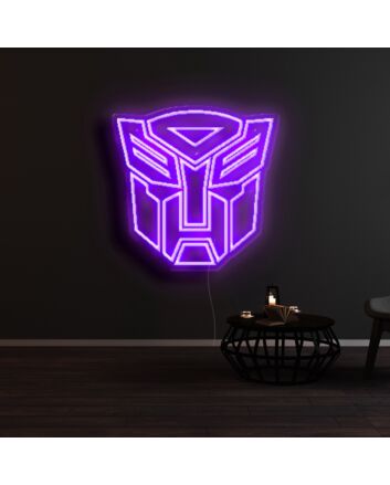 Transformers Neon Sign