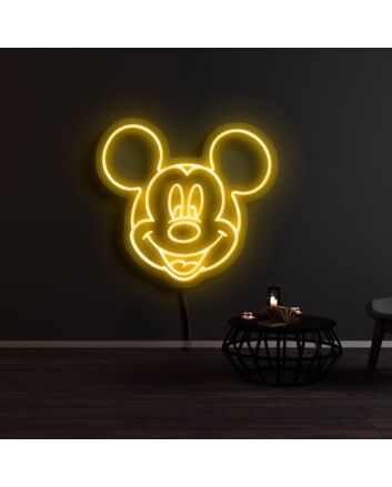 Mickey Mouse Smile Neon Sign