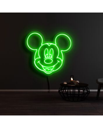 Mickey Mouse Smile Neon Sign