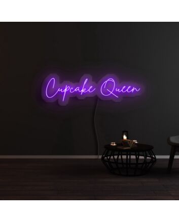 Cupcake Queen Neon Sign