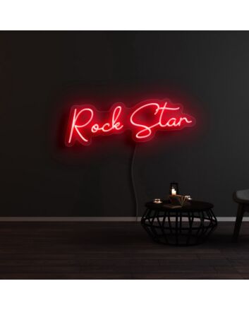 Rock Star Neon Sign