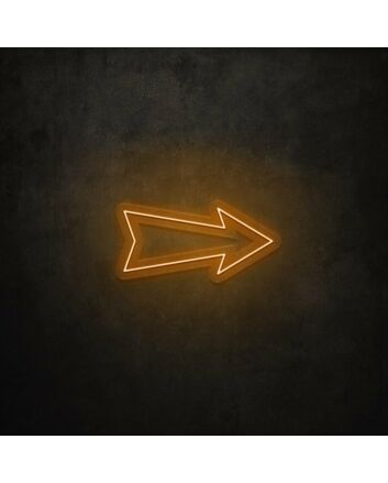 Arrow Right LED Neon Sign