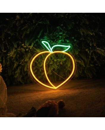 Apricot Neon Sign