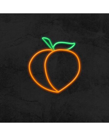 Apricot Neon Sign