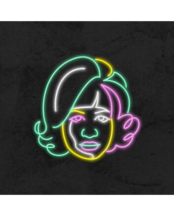 Aretha Franklin Neon Sign