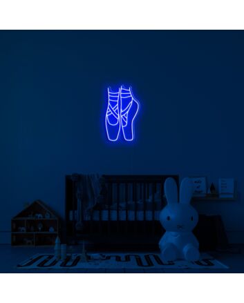 Ballet Shoes Neon Sign
