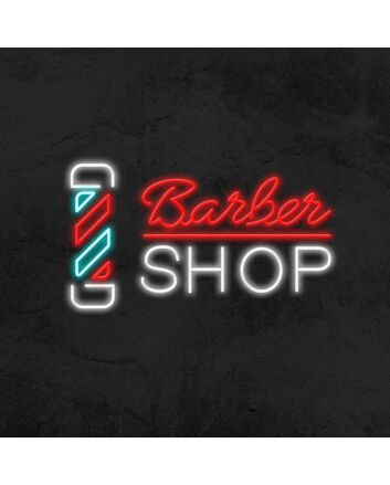 Barbershop Signage V1 Neon Sign