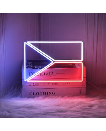 Czech Republic Flag Neon Sign