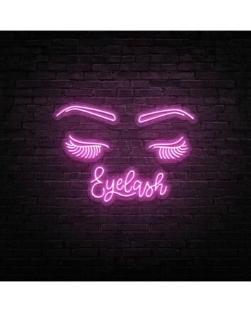 Eyelash Shop Neon Sign