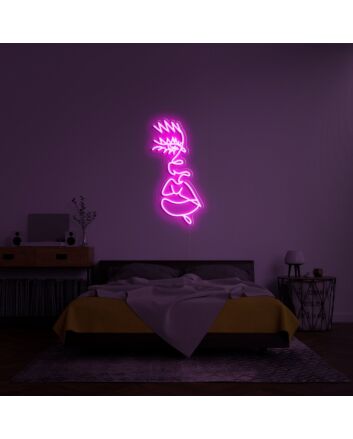 Face Neon Sign