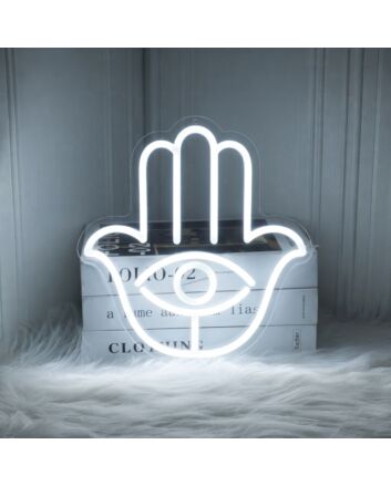 Hamsa Neon Sign